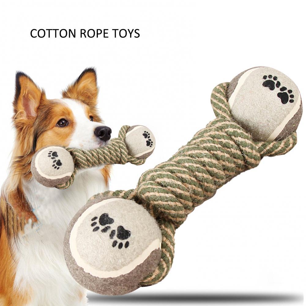Interactive Cotton-Poly Tug Toy