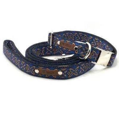 Finnigan's Big Breed Designer Dog Collar & Leash Set